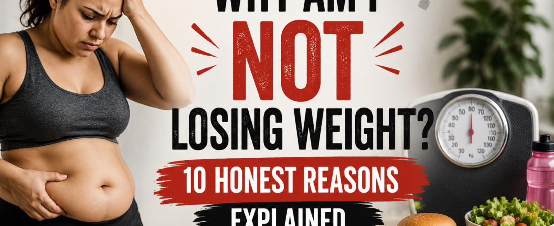 Why Am I Not Losing Weight? 10 Honest Reasons Explained