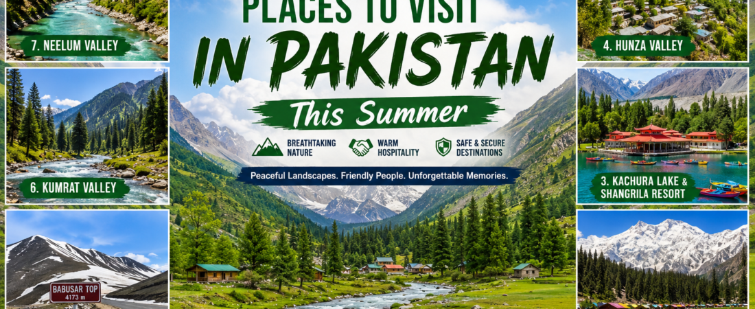 Top 7 Places to Visit in Pakistan During Summer (2026 Guide)