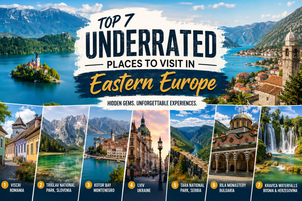 7 underrated places in europe